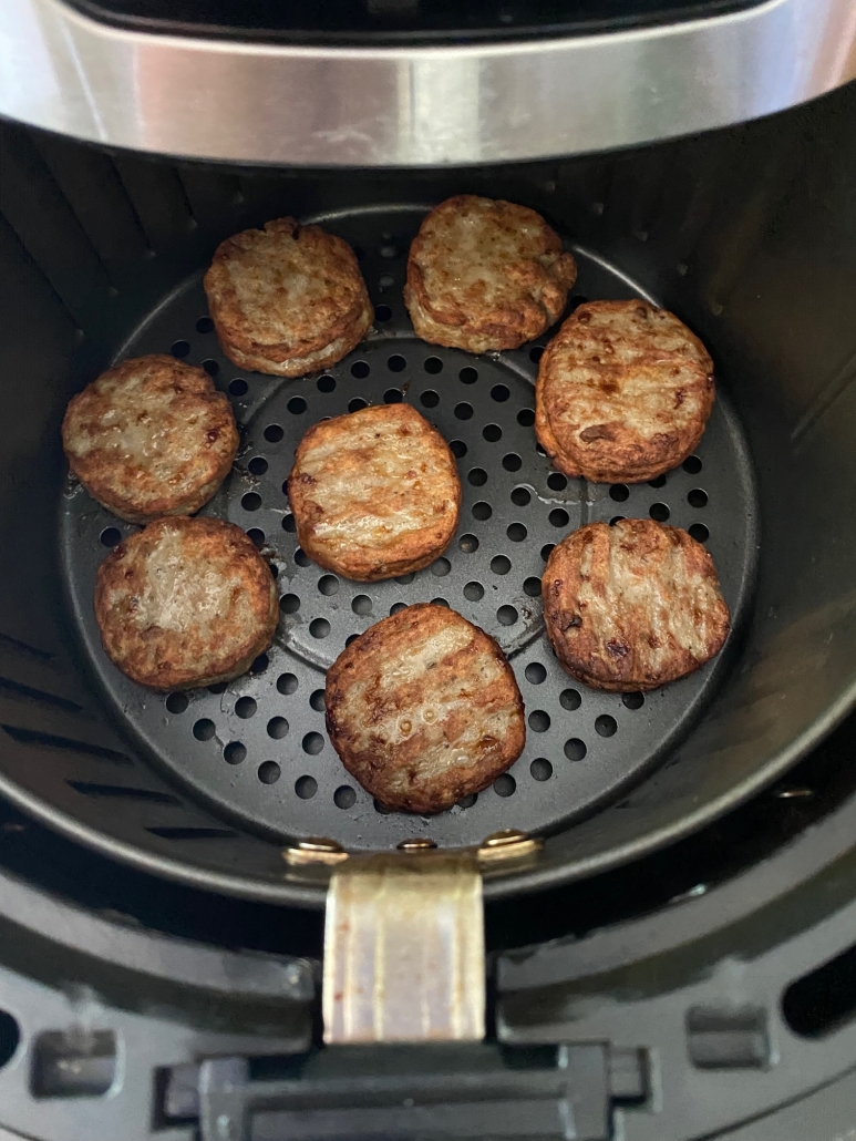 Air Fryer Frozen Sausage Patties – Melanie Cooks