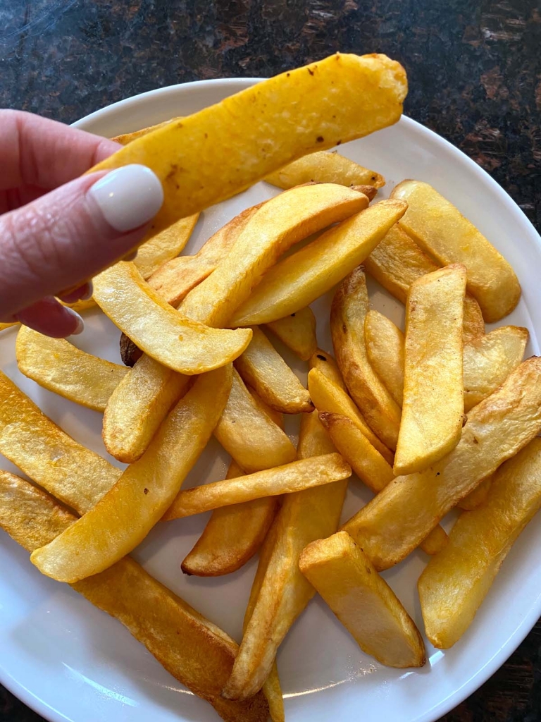 Frozen Steak Fries In Air Fryer – Melanie Cooks