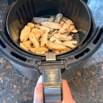 air fryer packaged grilles chicken strips