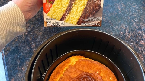 Cake Mix Coffee Cake - Brown Eyed Baker