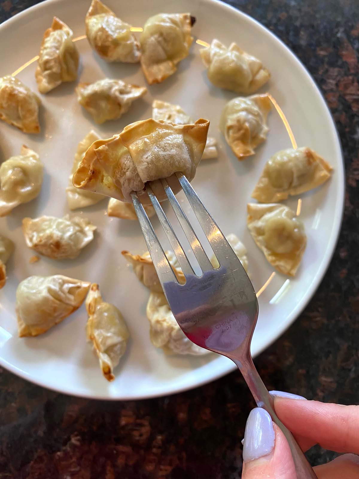 Frozen wontons 2025 in air fryer