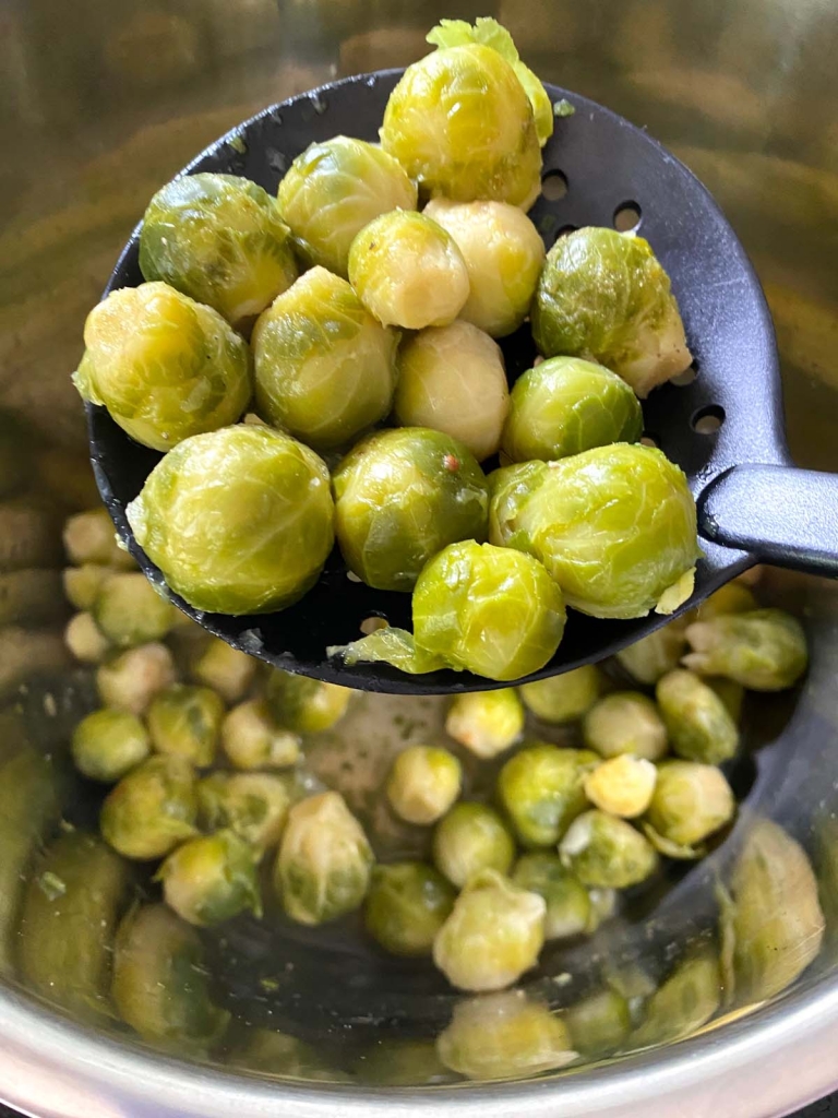 Instant Pot Frozen Brussels Sprouts