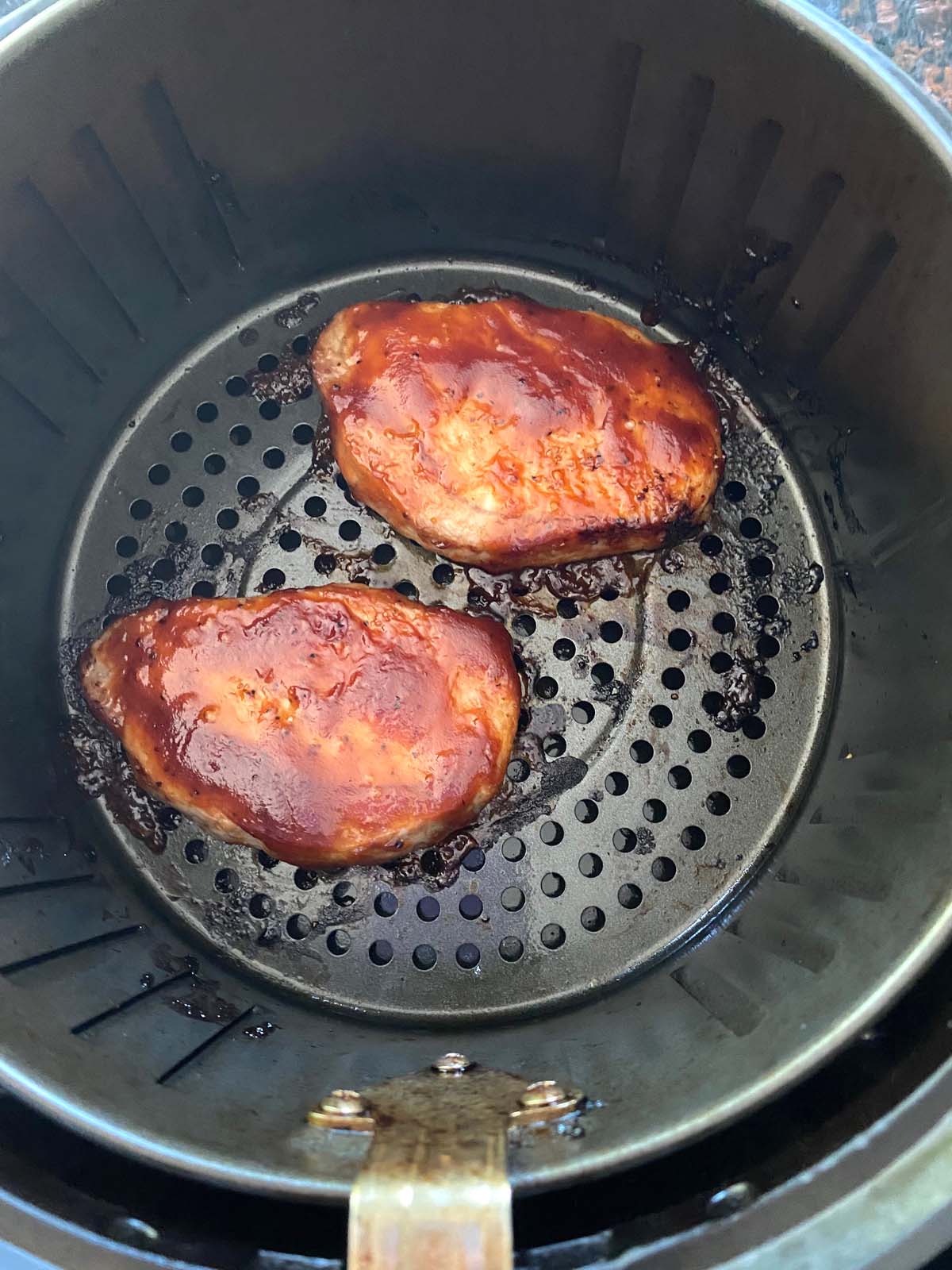 Air Fryer BBQ Pork Chops – Melanie Cooks