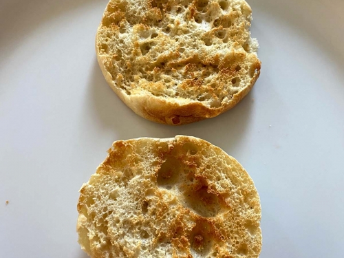 Air Fryer English Muffins - Slow The Cook Down