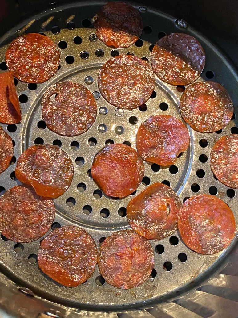 Air Fryer Pepperoni Chips Recipe