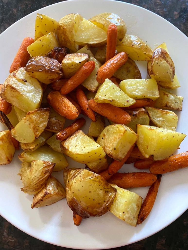 Air Fryer Potatoes And Carrots Melanie Cooks