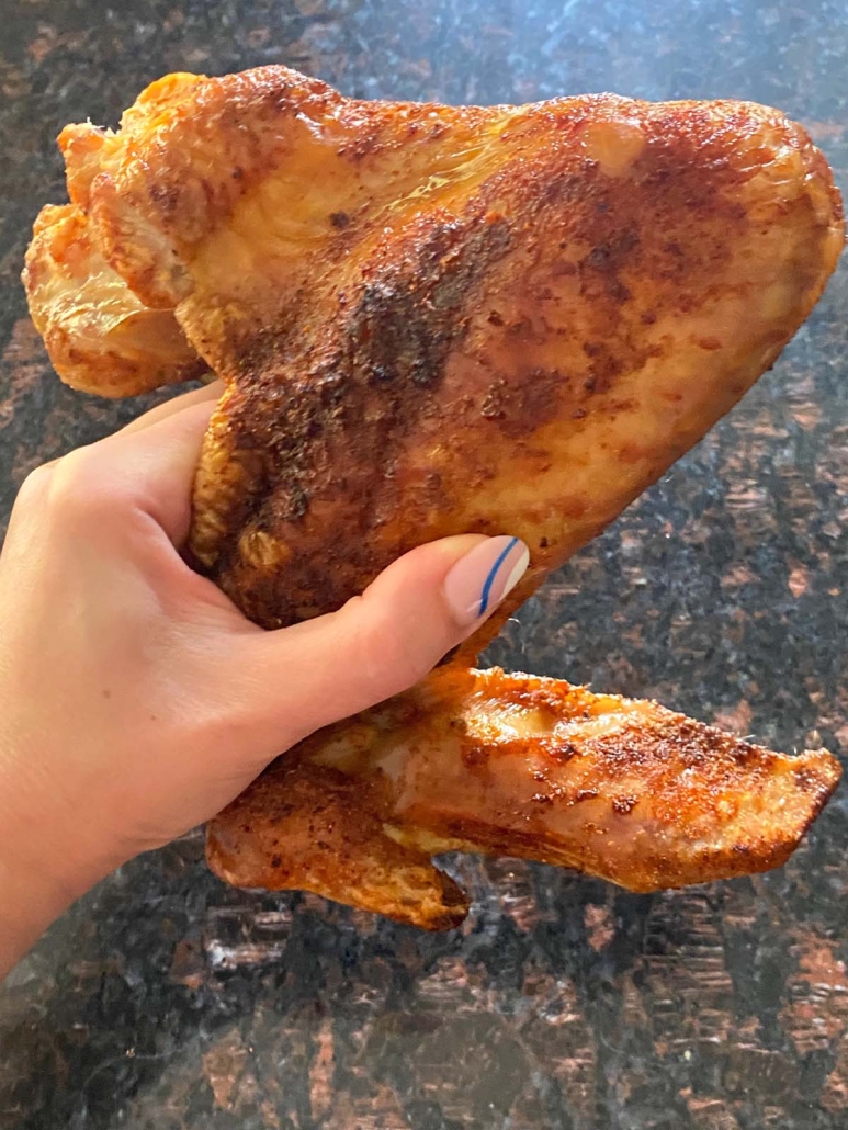 Air Fryer Turkey Wings + {VIDEO}