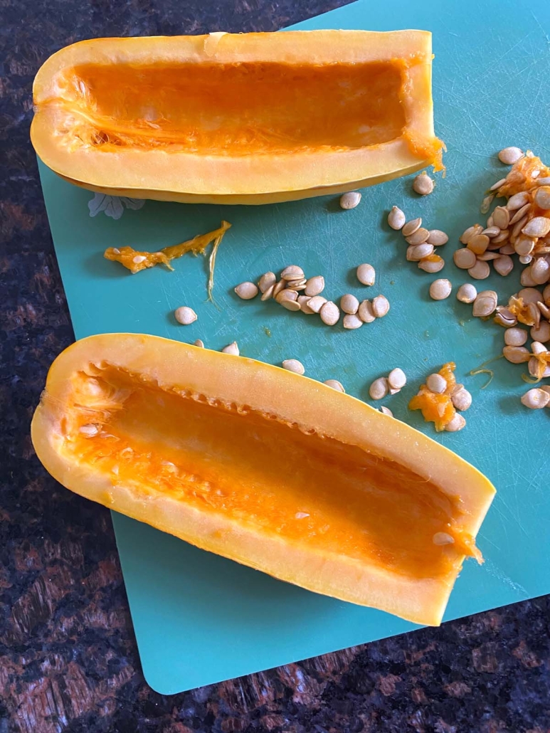 best way to cut delicata squash