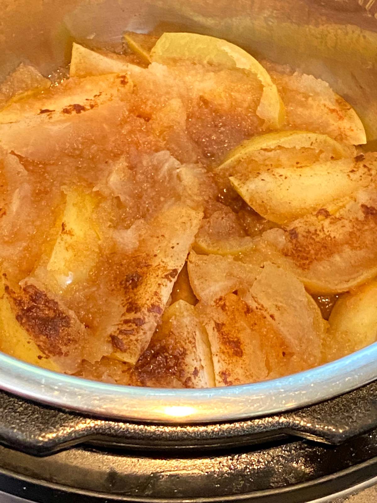 Instant Pot Cinnamon Apples Melanie Cooks