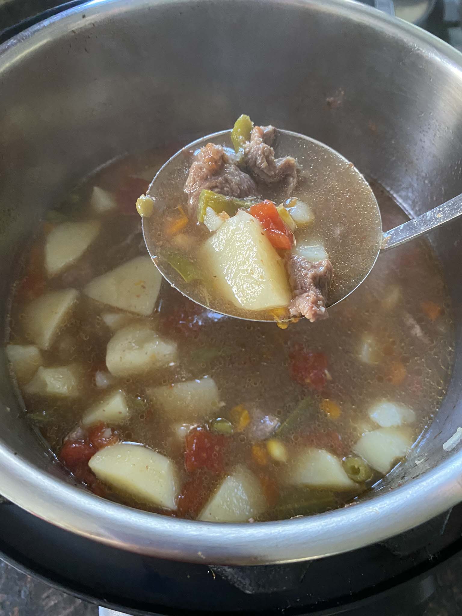 Instant Pot Beef Vegetable Soup – The Bossy Kitchen