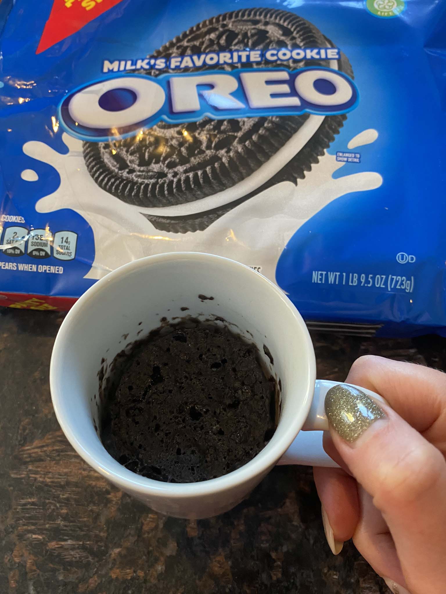 Oreo Mug Cake Recipe Melanie Cooks