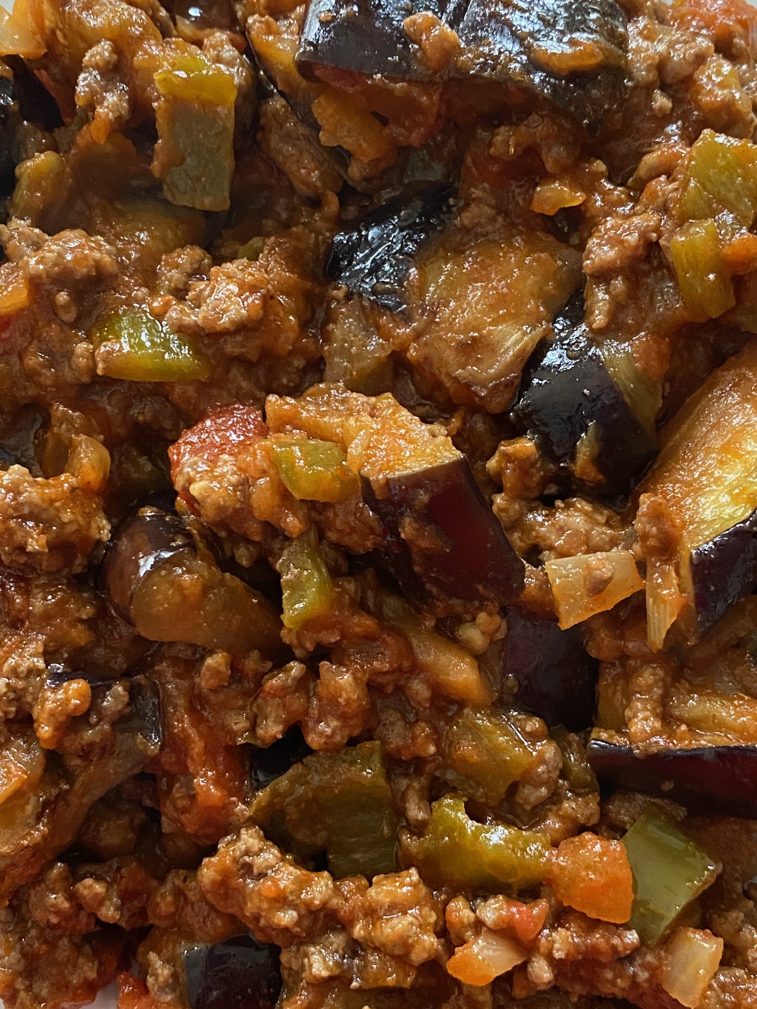 Ground Beef And Eggplant – Melanie Cooks