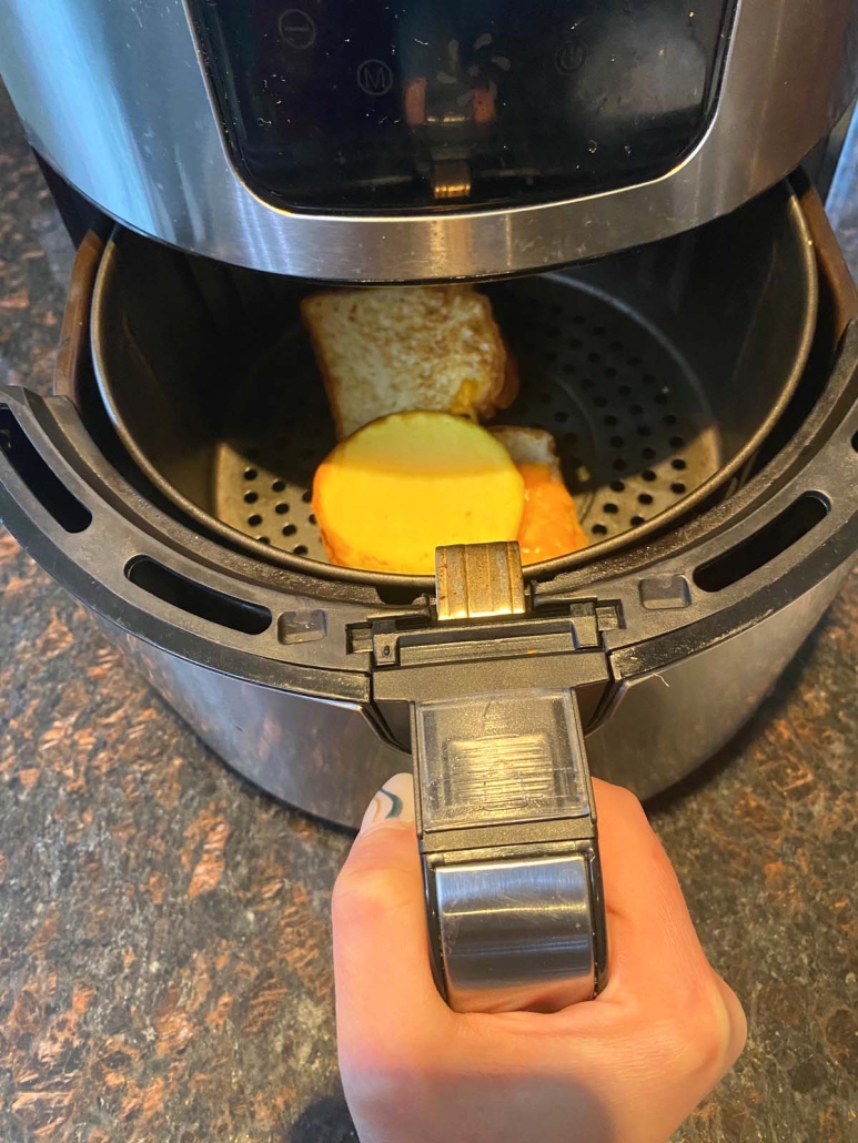 air fryer brazi bites sandwich instructions