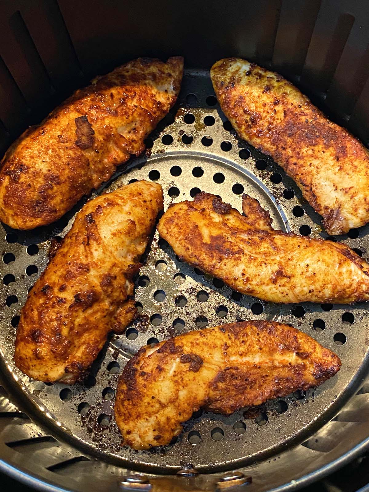 Air Fryer Chicken Tenders (No Breading!) - Project Meal Plan