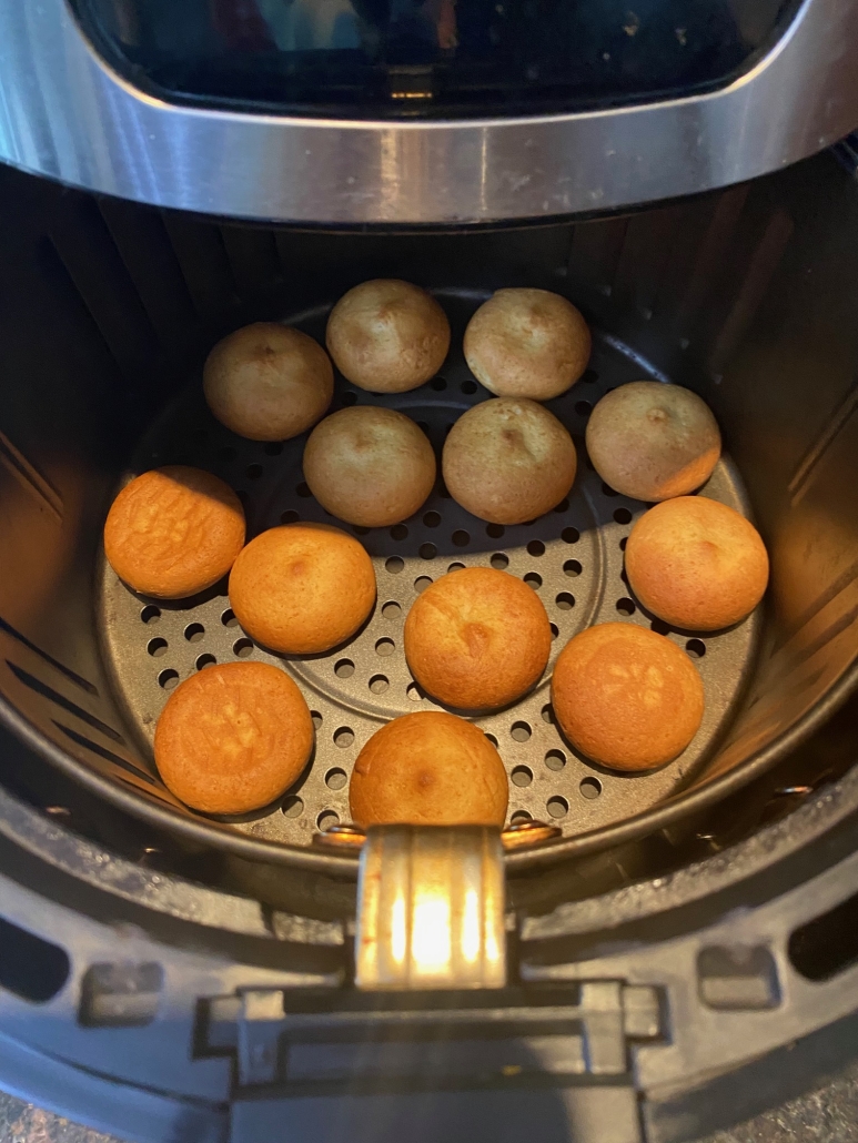 air fryer eggo pancake bites