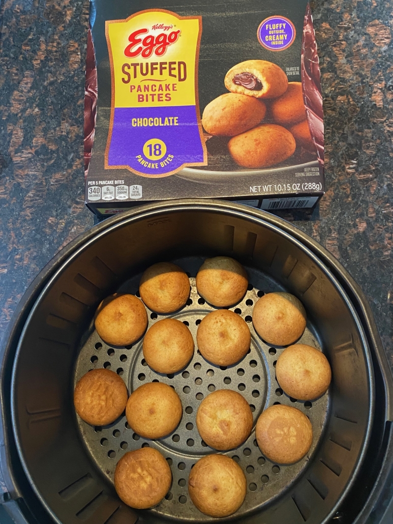 quick air fryer pancake bites