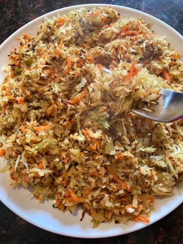 Cabbage And Carrots Stir Fry (2)