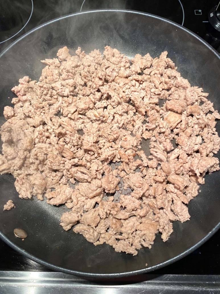 cooking ground turkey