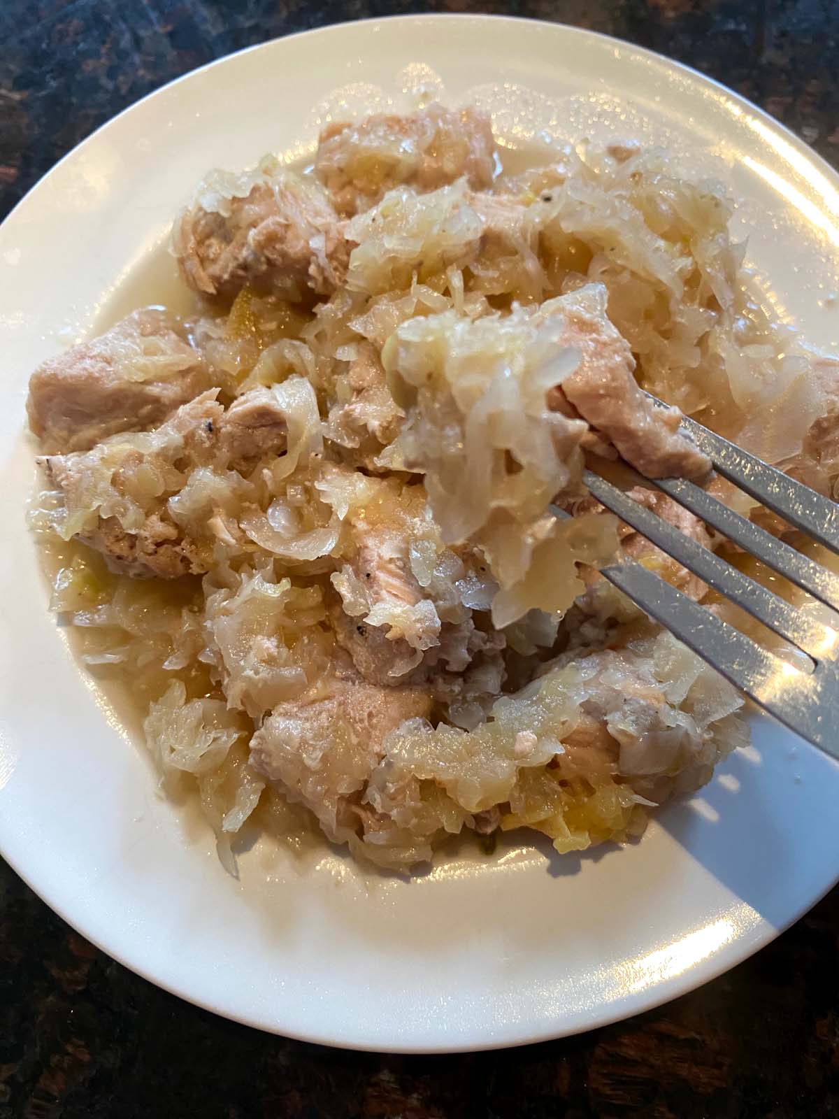 Instant Pot Pork And Sauerkraut – Melanie Cooks