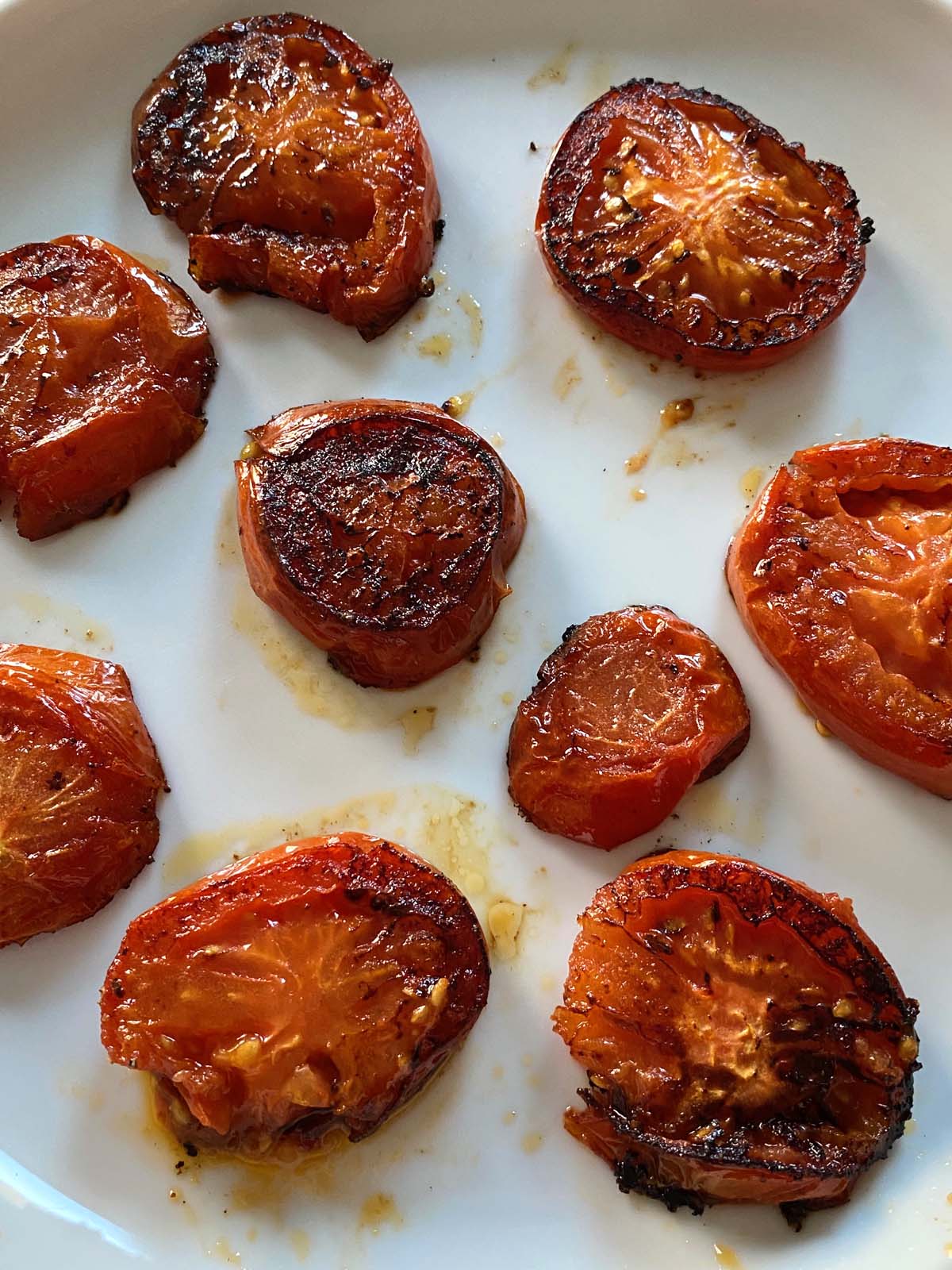 Pan Fried Tomatoes – Melanie Cooks