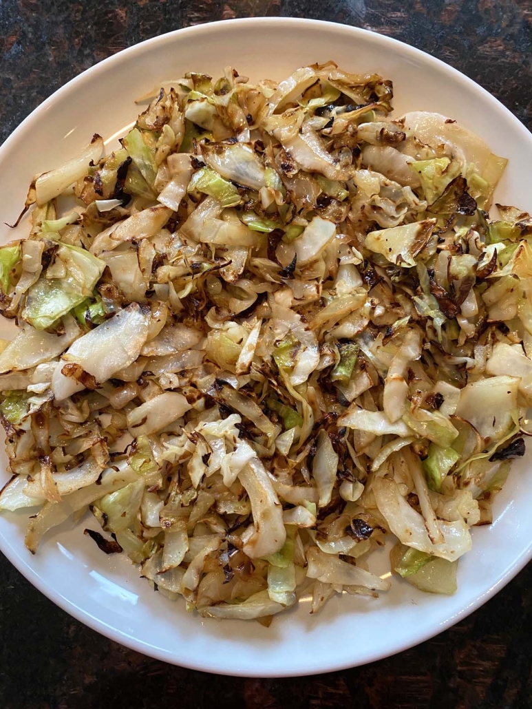 quick sautéed cabbage