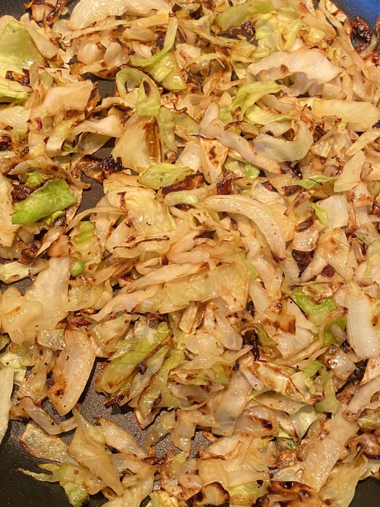 stir-fried cabbage