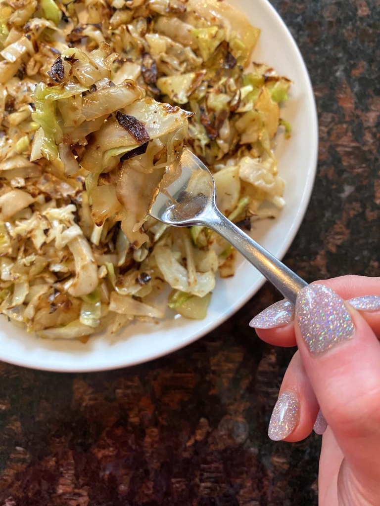 quick sautéed cabbage