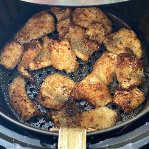 Catfish air outlet fryer