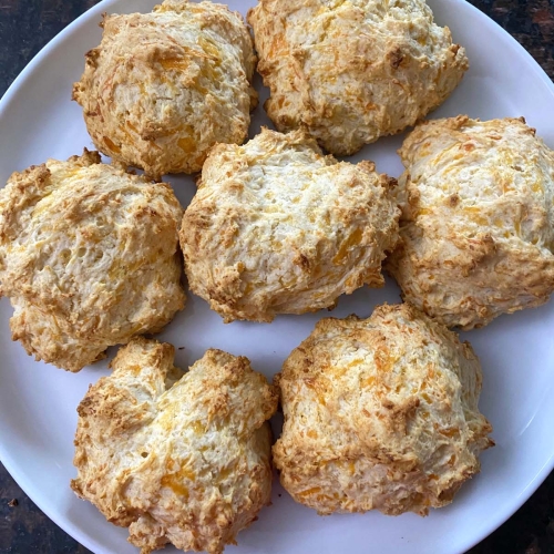 Bisquick Cheddar Biscuits – Melanie Cooks