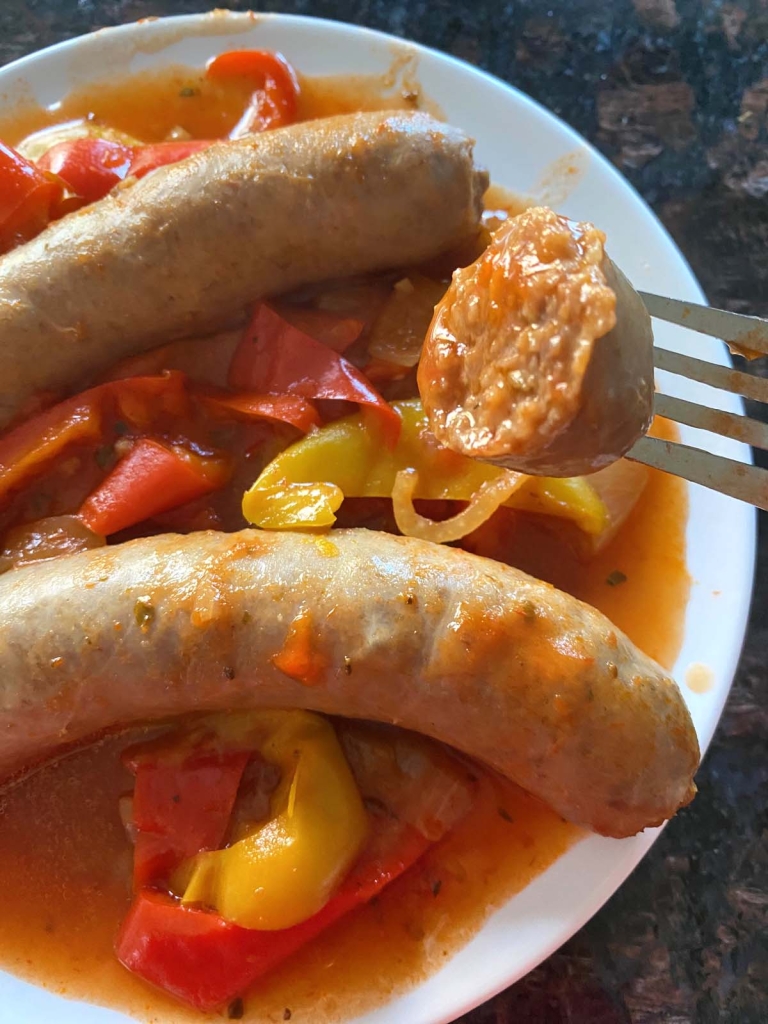 Instant Pot Sausage And Peppers