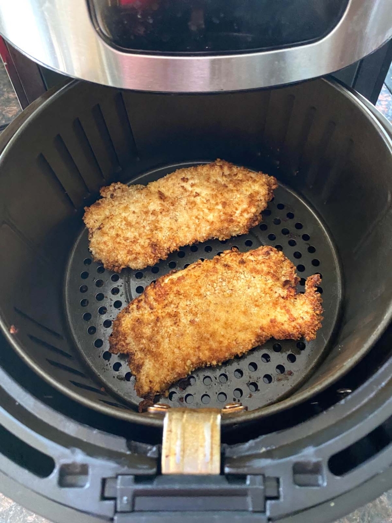 easy recipe panko chicken cooking in the air fryer