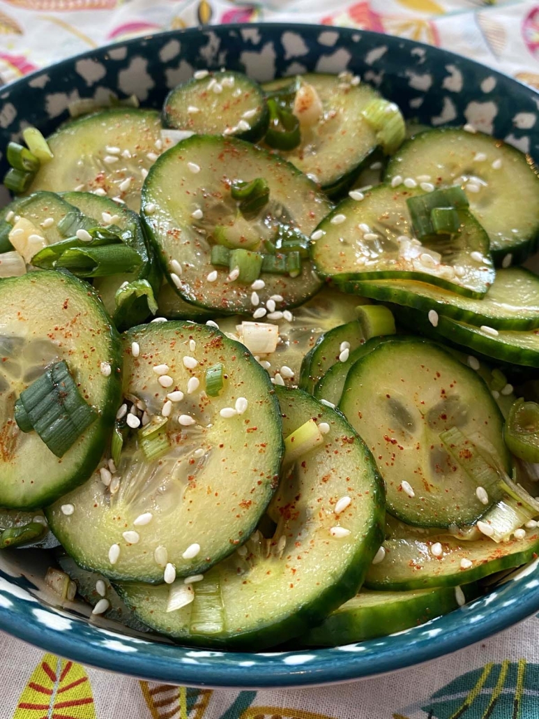 marinated Korean Cucumber Salad