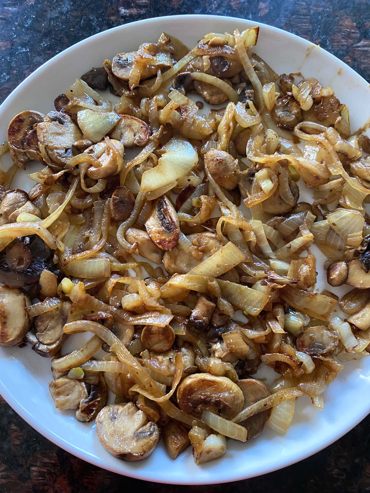 Fried Mushrooms And Onions – Melanie Cooks