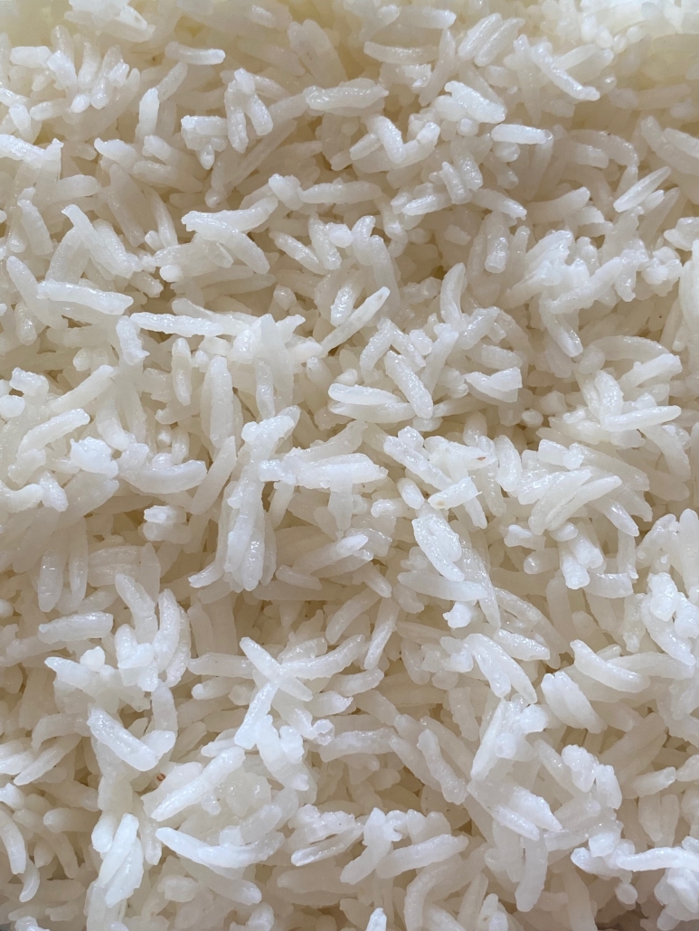 close-up of Oven Baked Rice