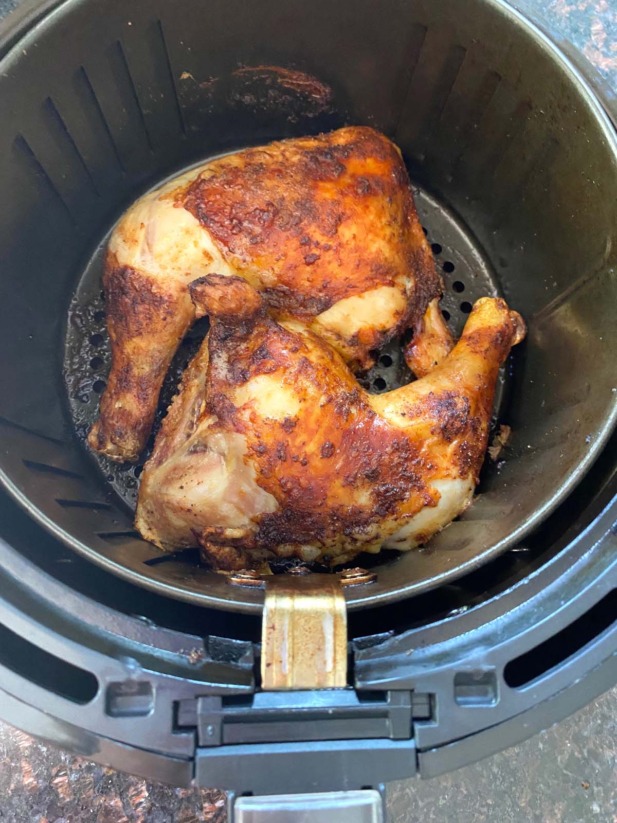 Air Fryer Chicken Leg Quarters – Melanie Cooks