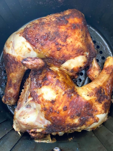 Air Fryer Chicken Leg Quarters (6)