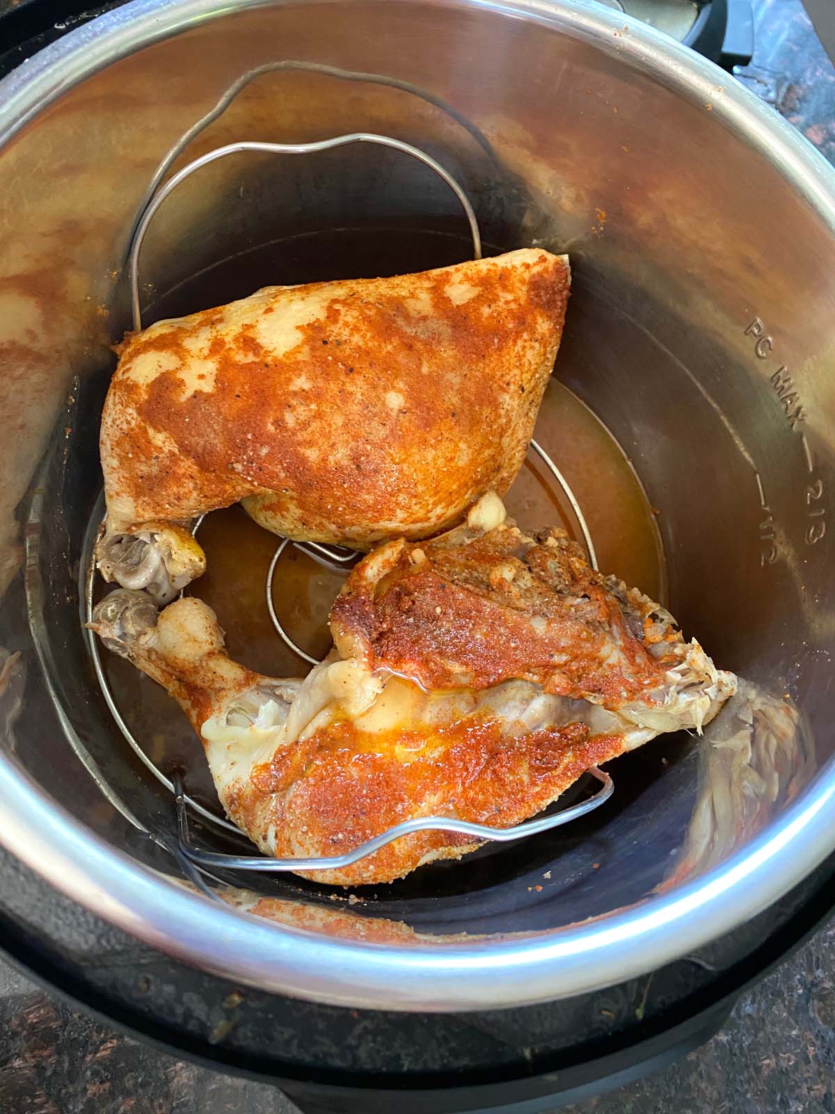 instant pot chicken leg quarters