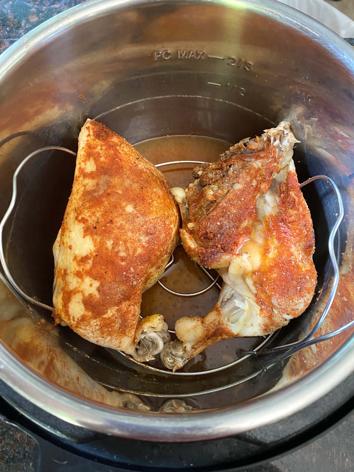 instant pot chicken leg quarters