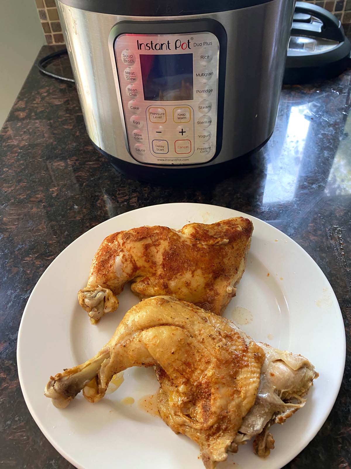 instant pot chicken leg quarters