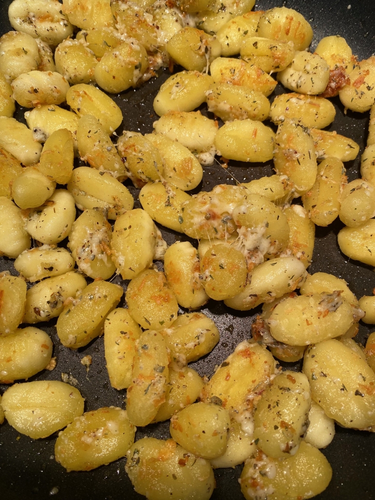 seasoned Pan Fried Gnocchi