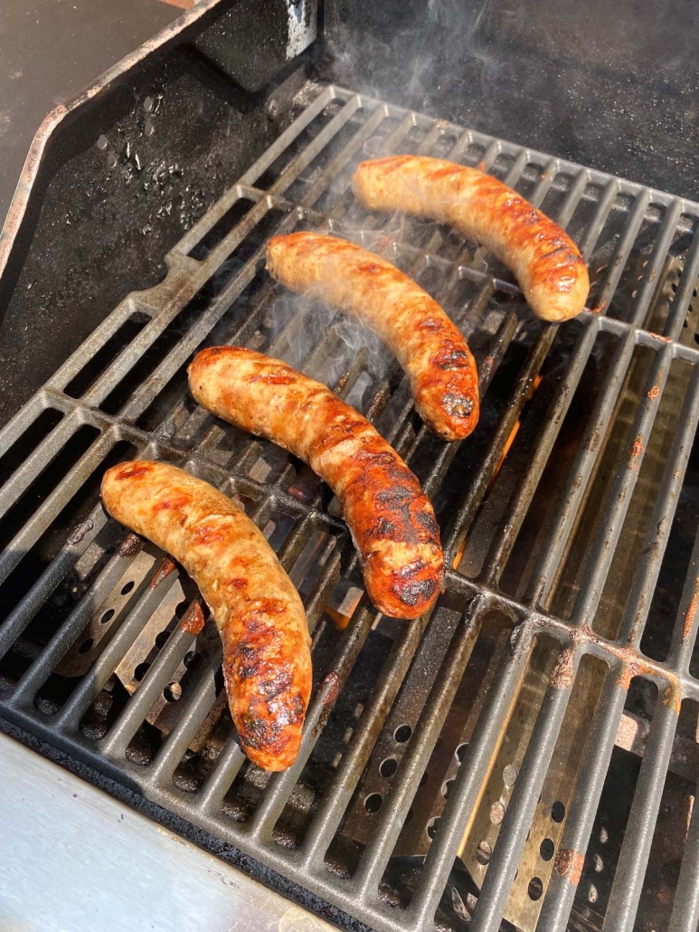 Italian Sausage grilled to perfection