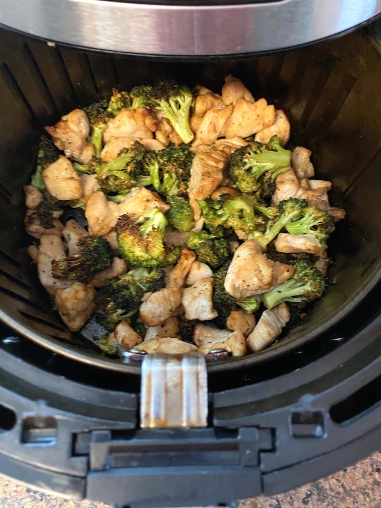 easy meal Air Fryer Chicken And Broccoli