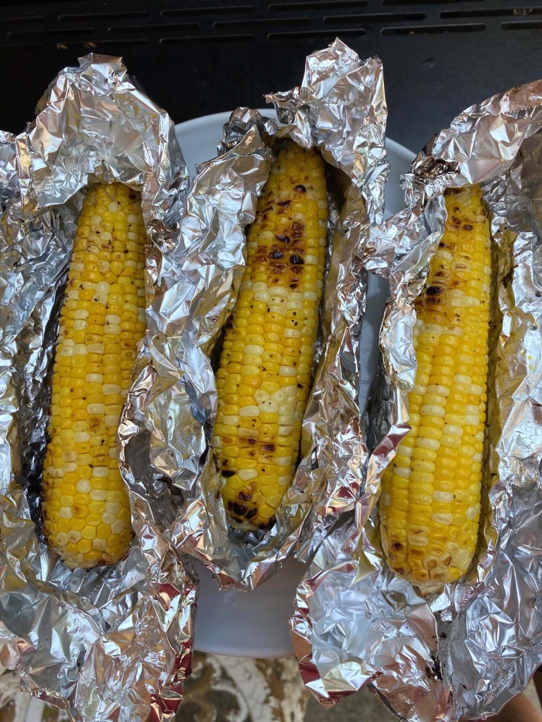 Grilled Corn In Foil