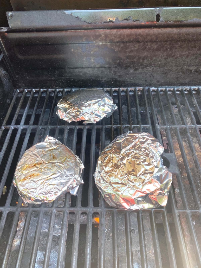 grilled frozen salmon burgers