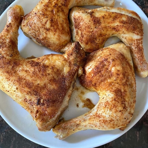 Baked Chicken Leg Quarters