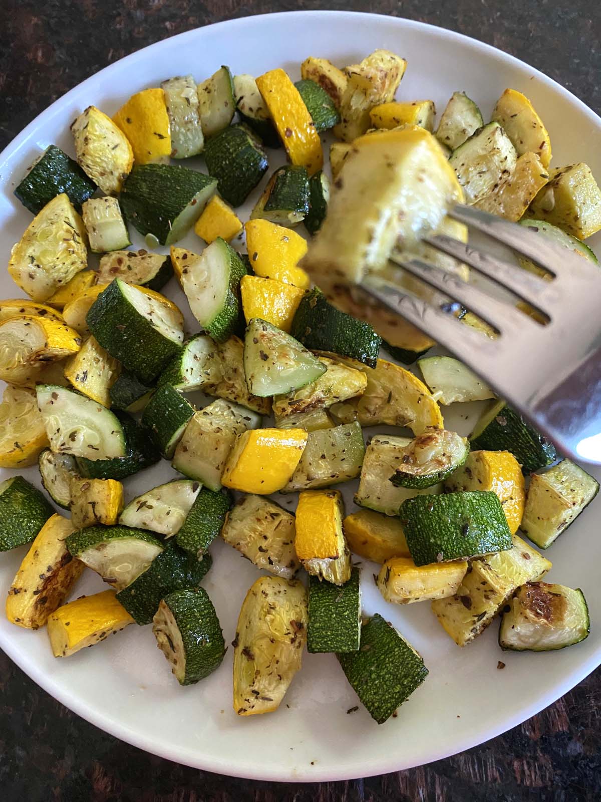 oven baked zucchini