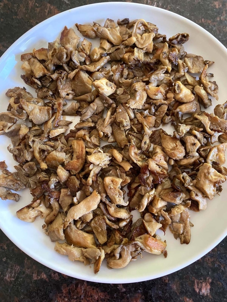 Pan Fried Oyster Mushrooms - The Sophisticated Caveman