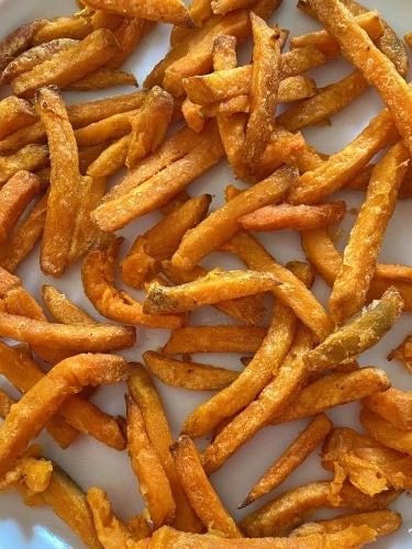 Trader Joe’s Sweet Potato Fries In The Air Fryer – Melanie Cooks