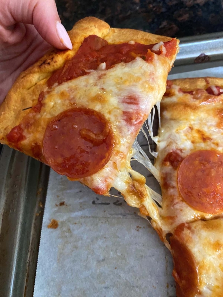 crescent roll veggie pizza