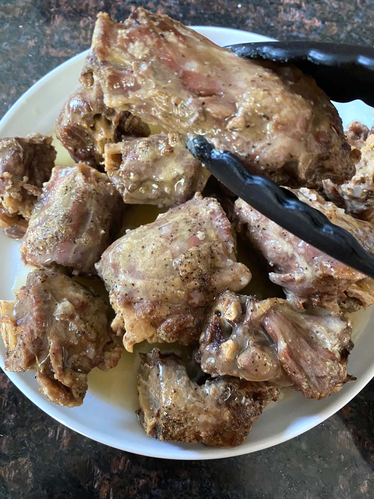 Neckbones and potatoes discount in instant pot